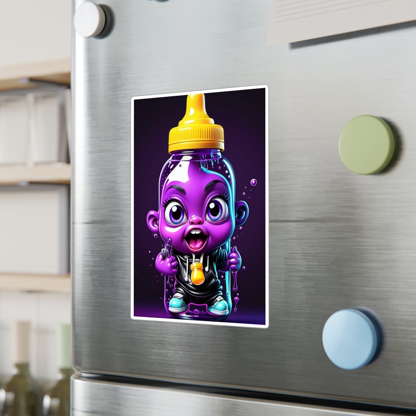 Baby Bottle pop sticker