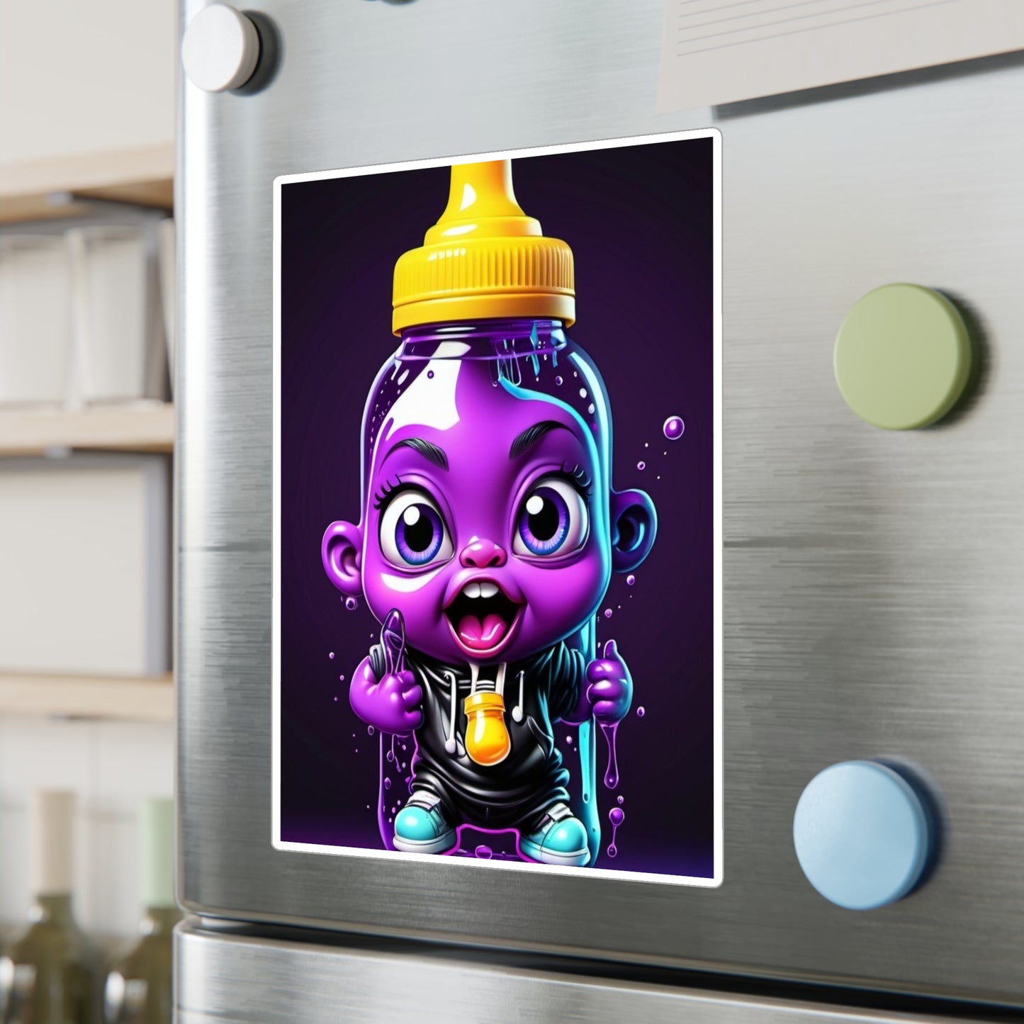 Baby Bottle pop sticker