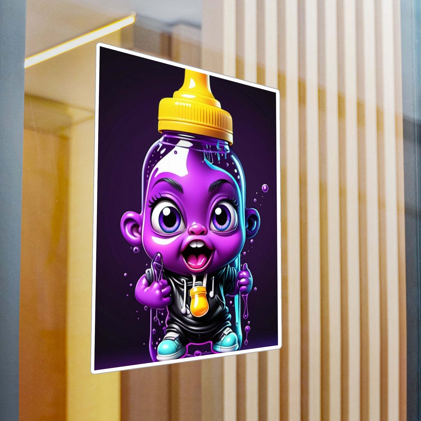Baby Bottle pop sticker
