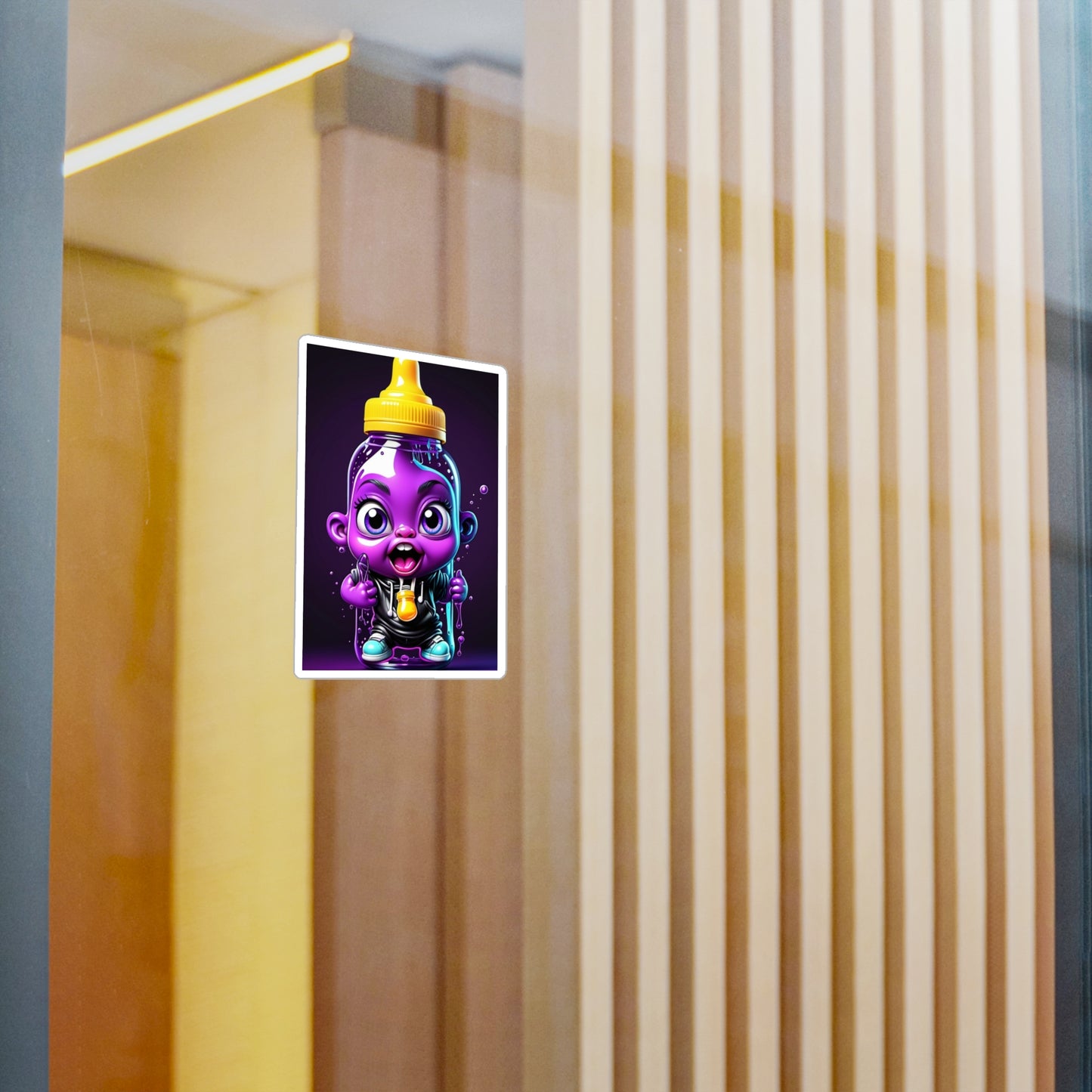Baby Bottle pop sticker