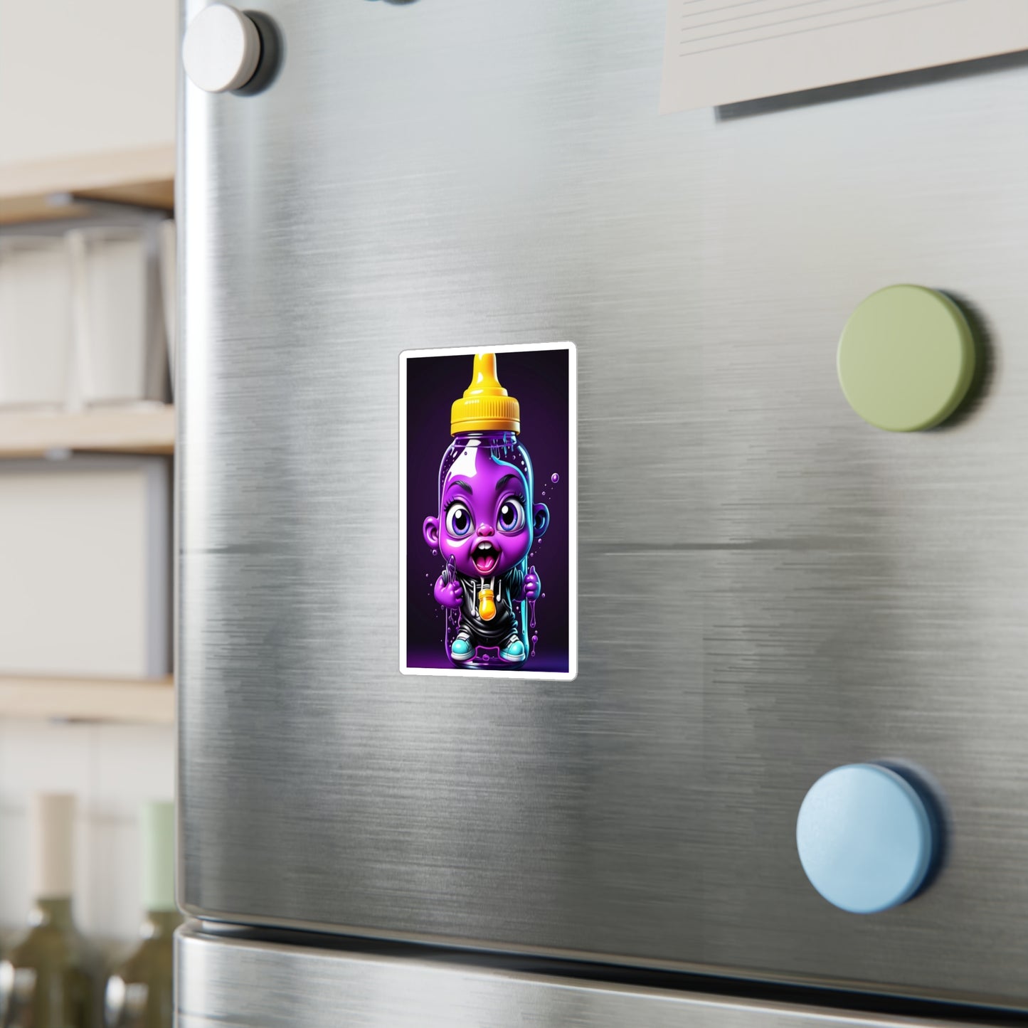 Baby Bottle pop sticker