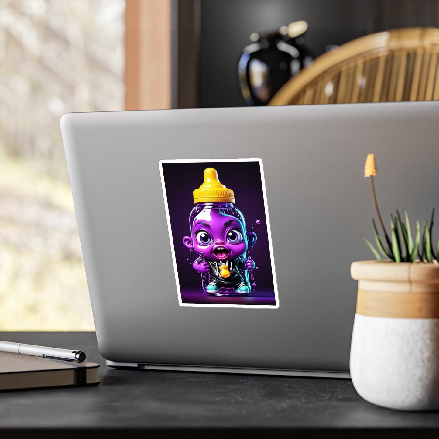 Baby Bottle pop sticker