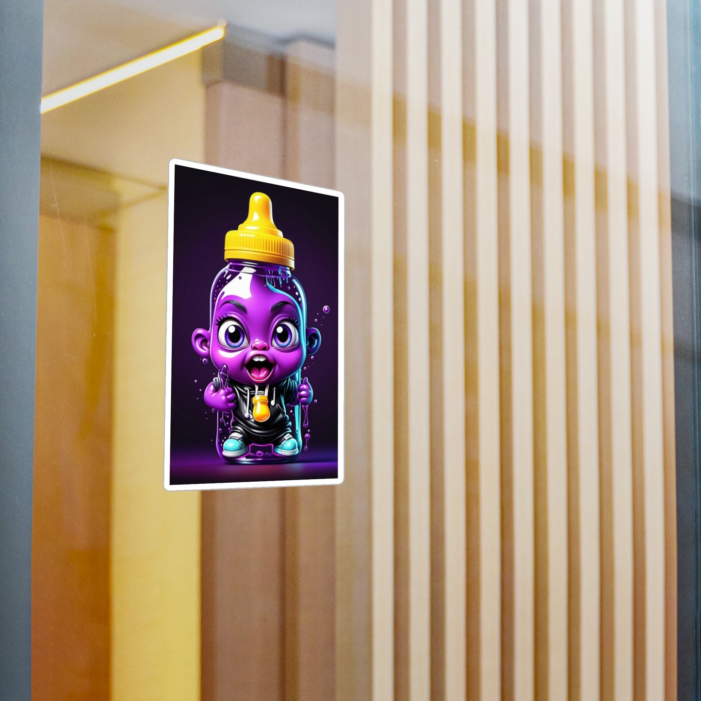 Baby Bottle pop sticker