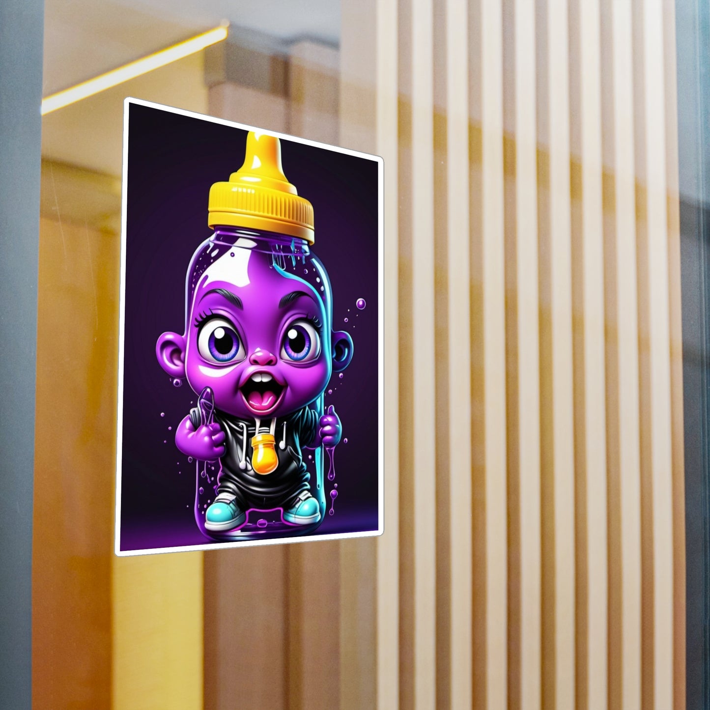 Baby Bottle pop sticker