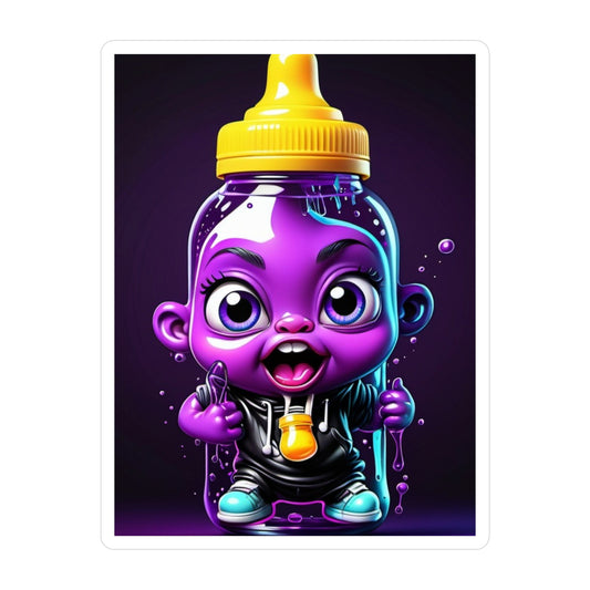 Baby Bottle pop sticker