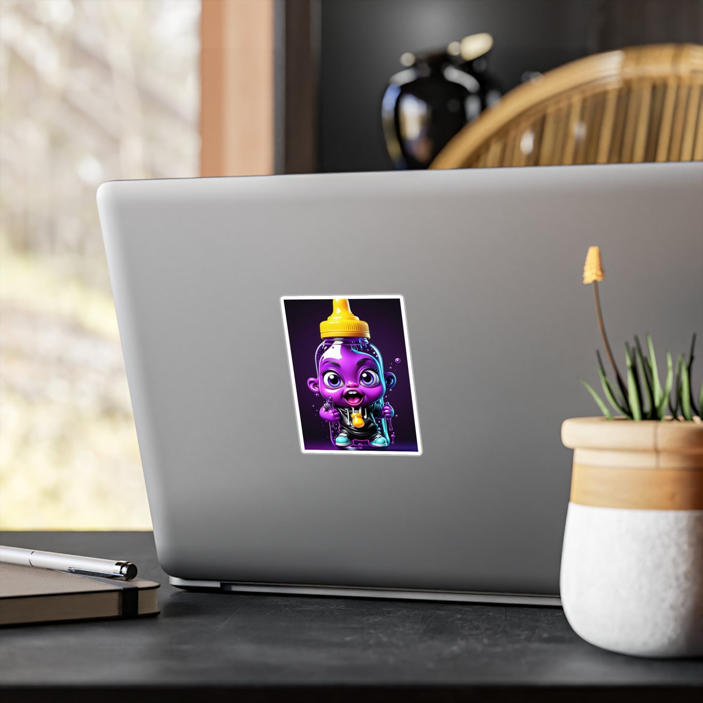 Baby Bottle pop sticker