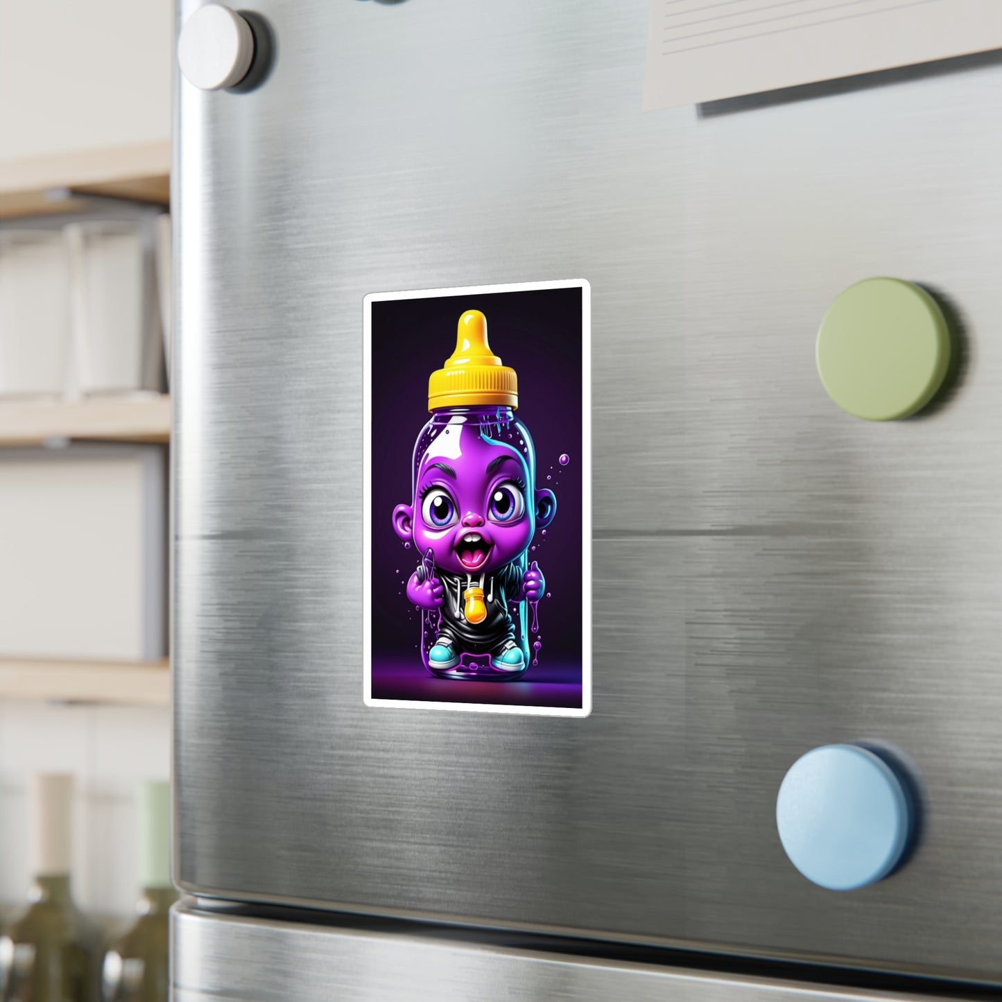 Baby Bottle pop sticker